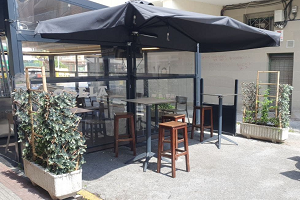 Terraza okela madera